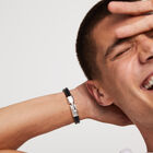 Double strand leather bracelet